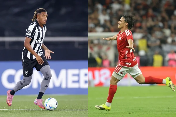 Botafogo x Internacional: compare os valores dos elencos das equipes