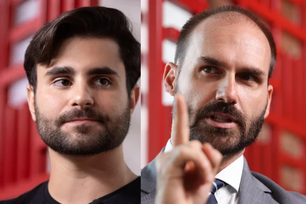 Pedro Rousseff e Eduardo Bolsonaro