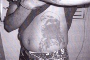 Foto de uma tatuagem de Tião Macaúba