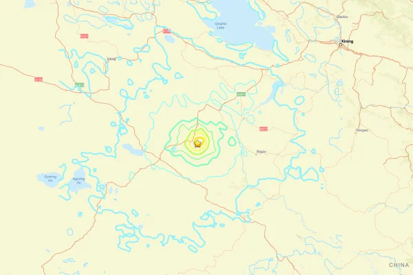 Dois terremotos atingem noroeste da China
