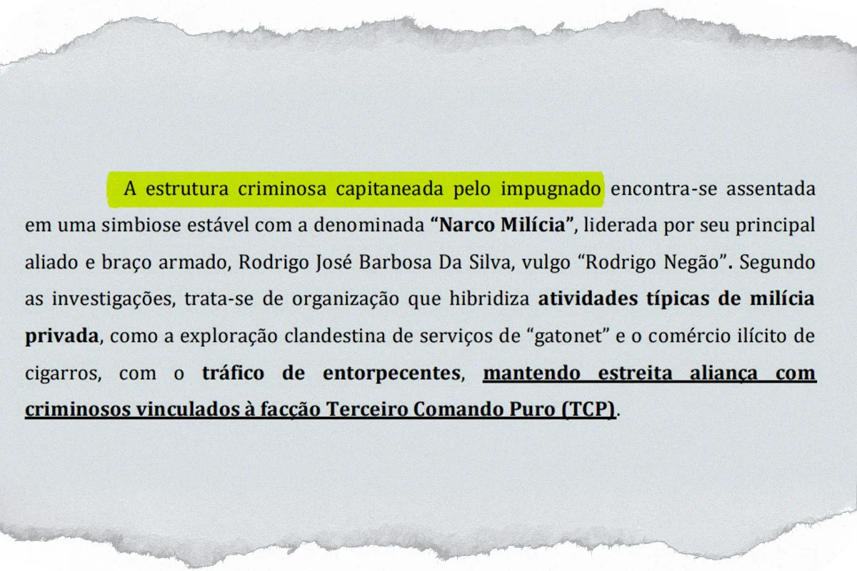 Deputado do PT no RJ é alvo do MP Eleitoral por liderar “narcomilícia” - imagem 2 Deputado do PT no RJ é alvo do MP Eleitoral por liderar “narcomilícia” - imagem 2