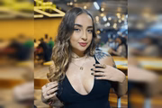Maria Eduarda Marinho, 22 anos, também estava no carro e não resistiu Maria Eduarda Marinho, 22 anos, também estava no carro e não resistiu