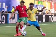 Vini Jr. marca golaço, mas Brasil empata com Marrocos na Copa do Mundo Vini Jr. marca golaço, mas Brasil empata com Marrocos na Copa do Mundo