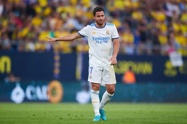 Hazard, durante jogo do Real Madrid