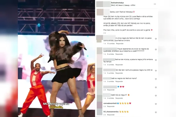 Ministério vê “com preocupação” repercussão de festival sem negros