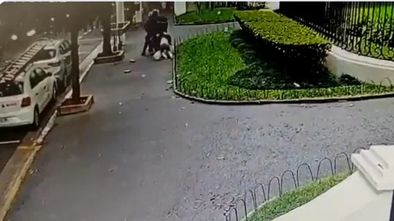 Mulher e seu cachorro foram arrastados pela moto com bandidos em São Paulo