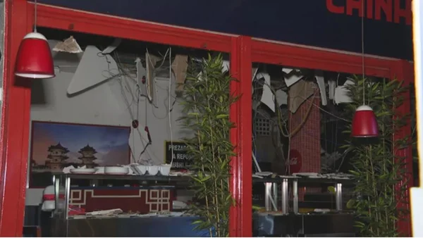 Explosão em lanchonete do Gama deixa dois feridos