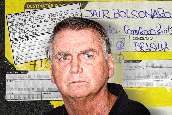 Cartas de apoiadores a Bolsonaro são barradas pela PM há um mês