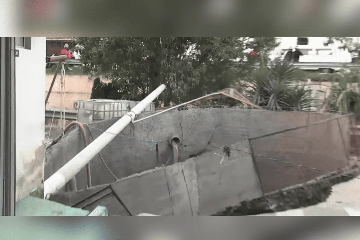 Moradores da região afirmaram que tentaram alertar a equipe sobre o risco da obra Moradores da região afirmaram que tentaram alertar a equipe sobre o risco da obra