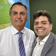 Bolsonaro com Gilberto Henrique Horta de Carvalho
