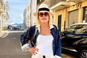 Ana Maria Braga em férias na Itália