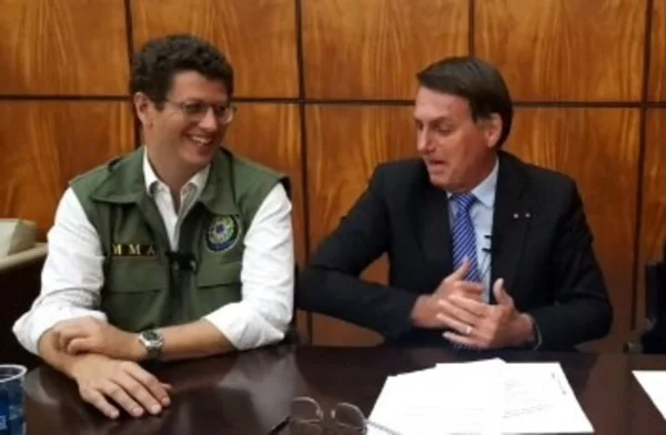 Jair Bolsonaro e Ricardo Salles