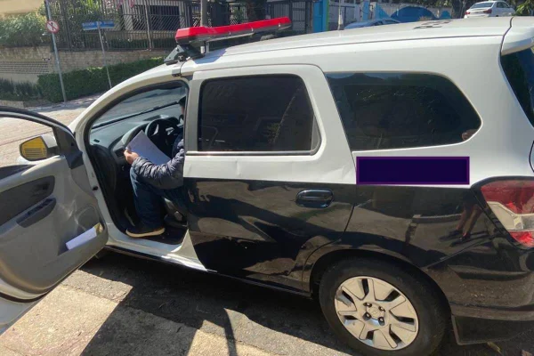 Viatura da Polícia Civil de São Paulo