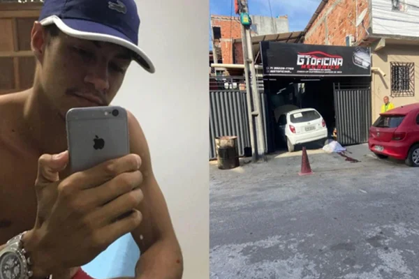 Jovem é executado a tiros em mecânica