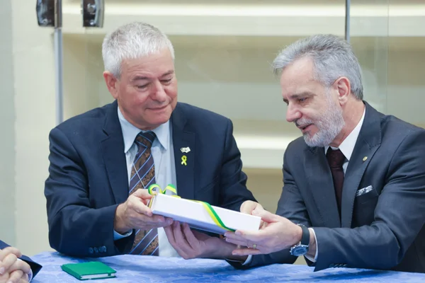 Encontro do embaixador de Israel, Daniel Zonshine, com deputados do Republicanos.
