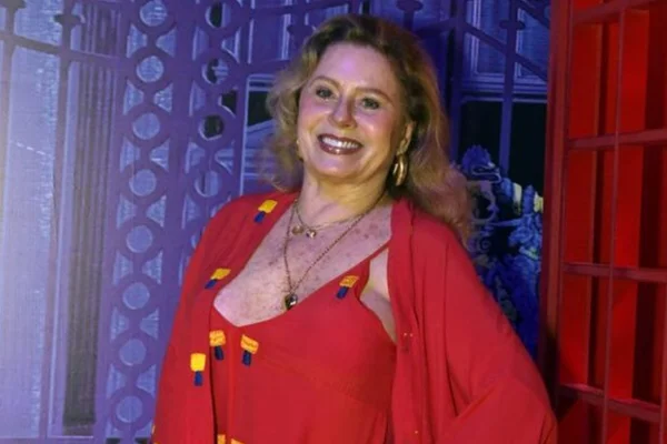 Vera Fisher na estreia da peça musical Diana – A Princesa do Povo