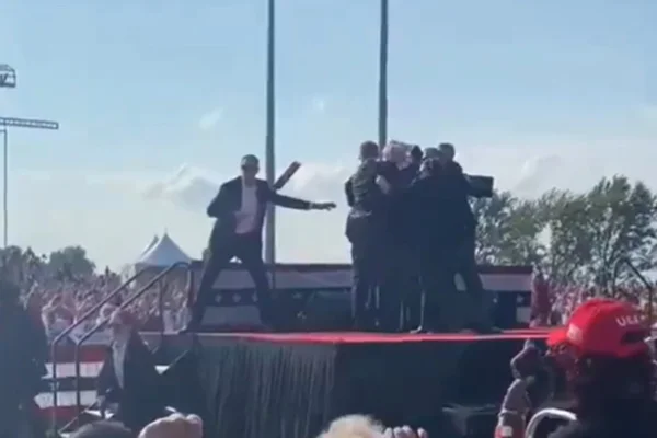 Vídeo mostra novo ângulo de atentado contra Trump - Metrópoles