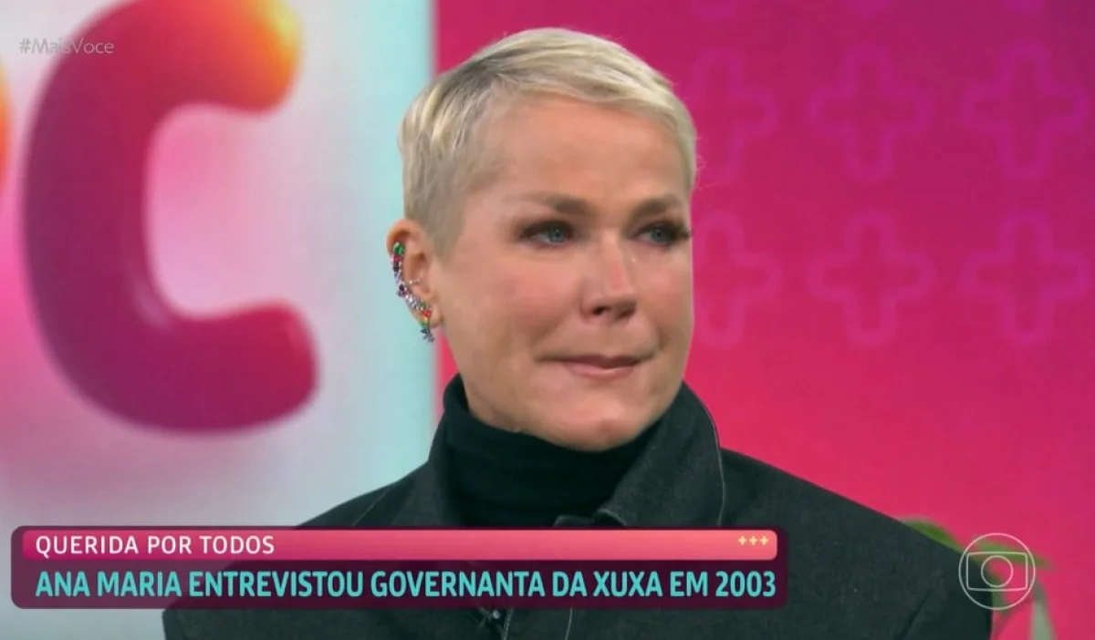 Xuxa se emocionou ao lembrar de Maria, sua 2ª mãe Xuxa se emocionou ao lembrar de Maria, sua 2ª mãe