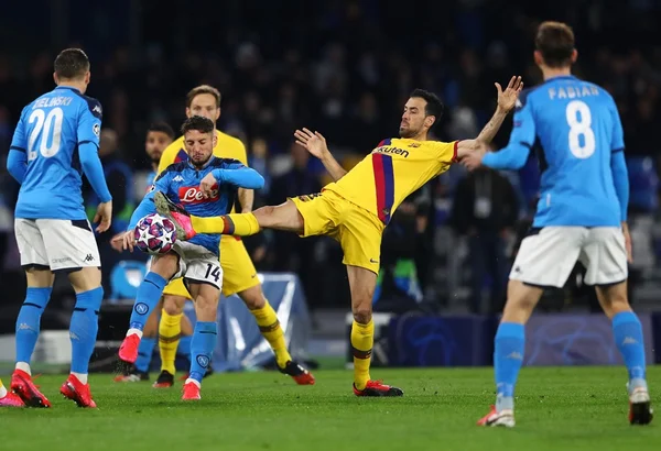 Barcelona arranca empate contra o Napoli na Liga dos Campeões