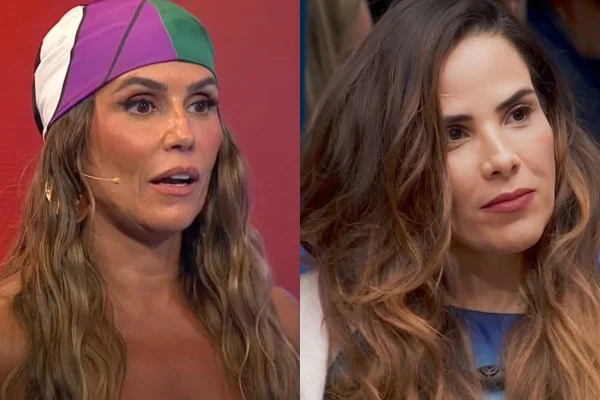 Montagem colorida de Deborah Secco e Wanessa - Metrópoles