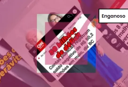 Montagem colorida sobre apuração do projeto comprova