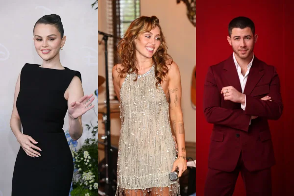 Selena Gomez, Miley Cyrus e Nick Jonas