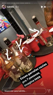 Isso usando bebidas nas seringas Isso usando bebidas nas seringas