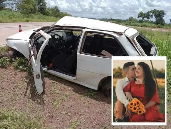 Mulher morre em acidente após saber de infarto do marido em MT