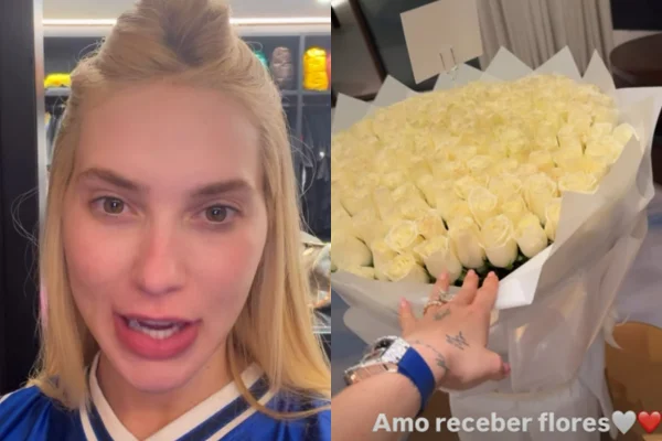 Saiba quem mandou flores para Virginia em Dubai