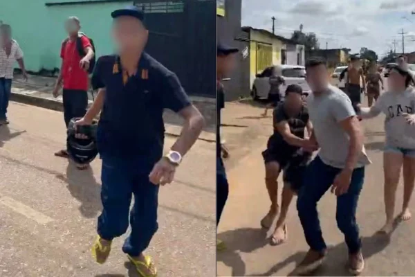 Richard Nunes, repórter de Rondônia, foi atacado enquanto fazia a cobertura de um acidente na zona leste de Porto Velho - Metrópoles