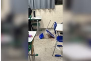 Adolescentes brigaram dentro de sala de aula