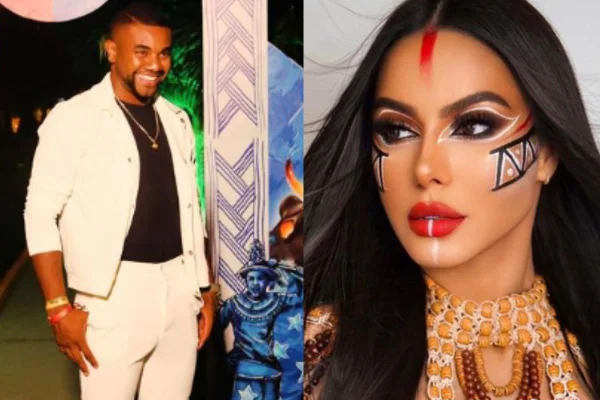 Davi Brito é flagrado com musa do Boi Garantido e Jaquelline reage