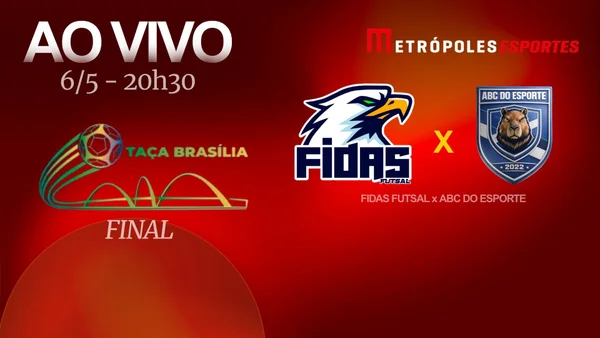 Final da Taça Brasília de Futsal: assista Fidas Futsal x ABC do Esporte ao vivo