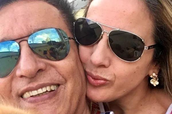 Foto colorida de Andreia Andrade e Nahim - Metrópoles