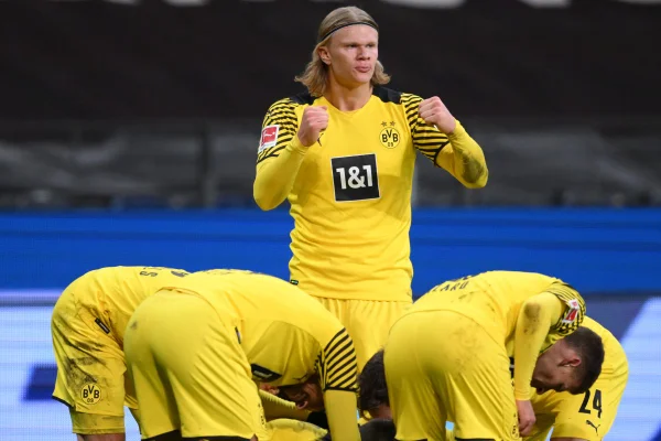 Leipzig empata, mas vai a Champions; Haaland se despede do Borussia