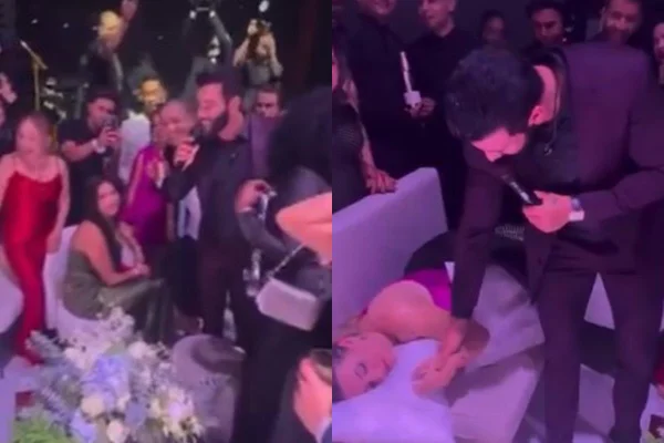 Gusttavo Lima vira meme ao tentar acordar mulher em festa de Militão