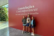 Constelações Contemporâneas: alunos da EC 413 Sul visitam mostra Constelações Contemporâneas: alunos da EC 413 Sul visitam mostra