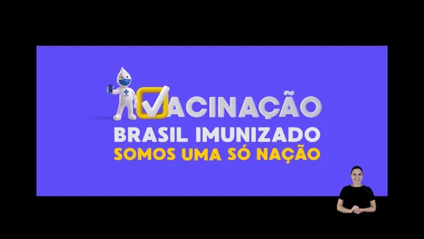 Campanha de imunização contra Covid-19 começa a ser veiculada nesta quinta
