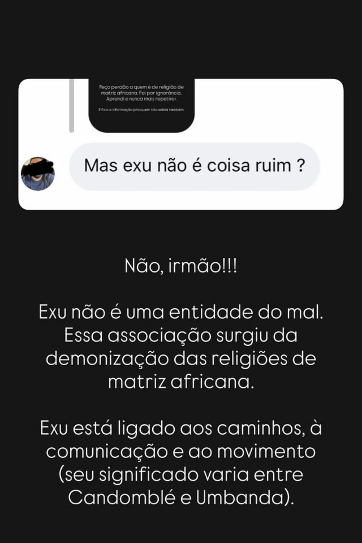 Felipe Neto explicou dúvida de uso pejorativo de termo religioso. Felipe Neto explicou dúvida de uso pejorativo de termo religioso.