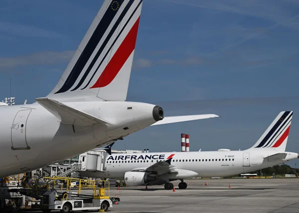 Imagem colorida de avião francês - Metrópoles