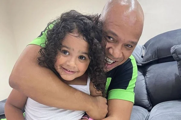Foto colorida de Anderson Leonardo e Alice - Metrópoles