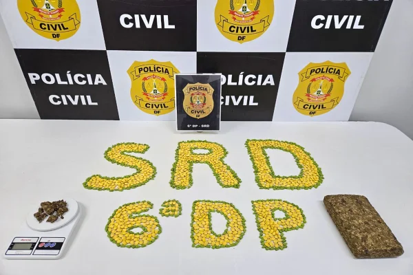 ectasy apreendida no DF