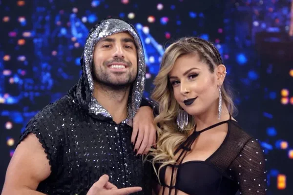 Bailarina se constrange com pergunta de Gazolla após dança com Kaysar