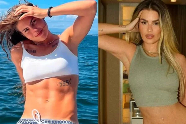 Yasmin Brunet e Mia Carvalho