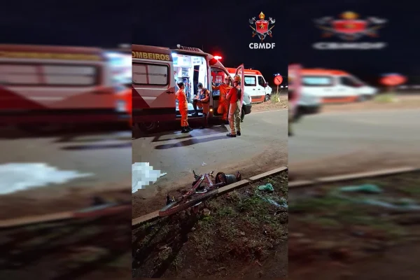 Bombeiros e bicleta - Metrópoles