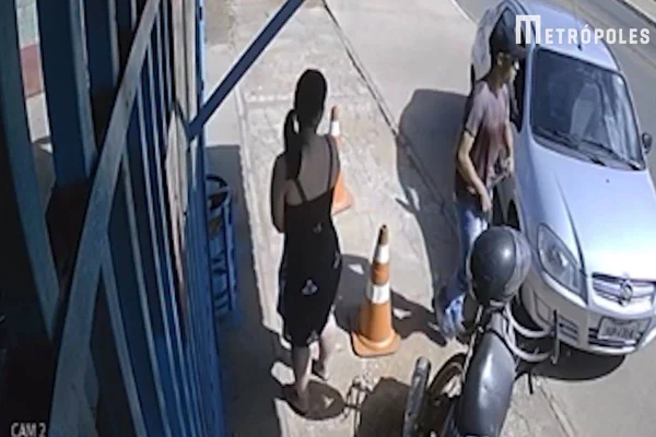 Ladrão rouba carro de mulher em Vicente Pires