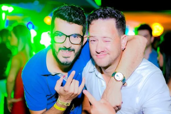 Matheus Hartmann e Sergio Blake Matheus Hartmann e Sergio Blake