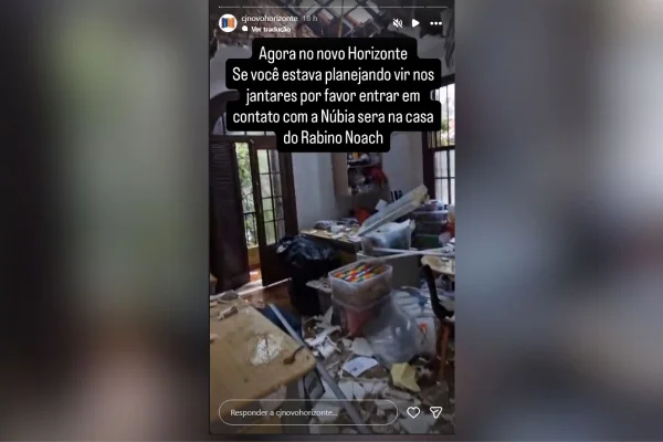 Vídeo: tempestade destrói centro judaico em SP e fábrica no interior