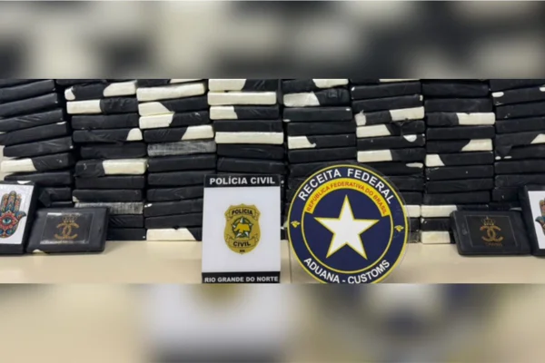 Imagem colorida,RN Mais de 111 kg de cocaíca são achados dentro de pedras ornamentais - Metrópoles