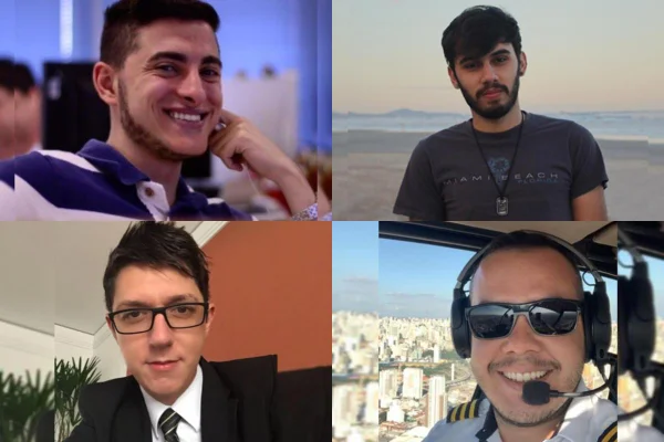 Veja quem são as vítimas da queda de helicóptero na capital paulista